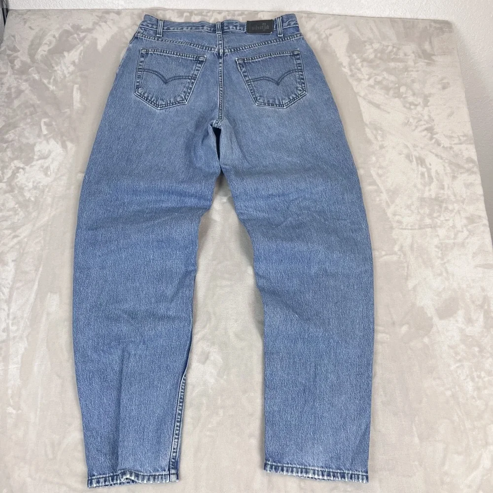 Vintage Levis Silvertab Jeans Mens 34x34 Blue Denim Loose Baggy Grunge Dad 90s